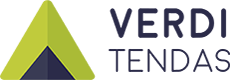 ALUGUEL de TENDAS para FESTA; Verdi Tendas Logo